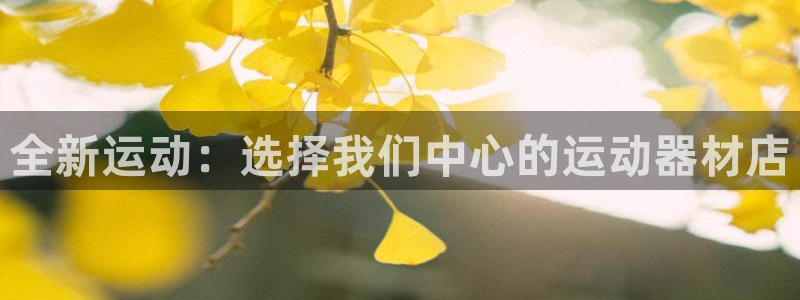 意昂4神州:全新运动:选择我们中心的运动器材店